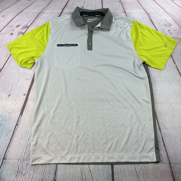Nike Golf Tour Perfromance Dri-Fit Short Sleeve Mens Size Large - Picture 2 of 11